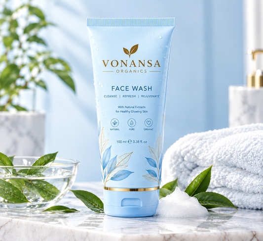 Vonansa Organics Face Wash | Fresh, Clean & Naturally Refreshed Skin