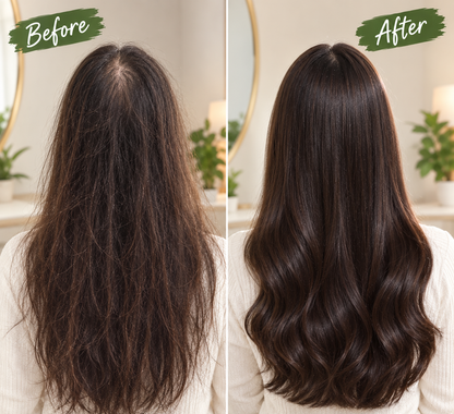 VONANSA Organics Hair Oil – Herbal Hair & Scalp Nourishing Oil